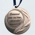 Medalie metalica cupru, Domnul este cu tine viteazule!