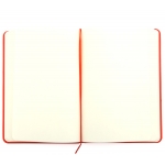 Notepad rosu A5 personalizat, Pot totul in Hristos!