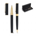 Set scris, pix si roller, placate cu aur 18K Set scris, pix si roller, placate cu aur 18K