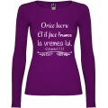 Bluza mov femei, Orice lucru El il face frumos