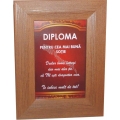 Diploma eleganta  pentru cea mai buna sotie!
