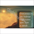 MAGNET FRIGIDER MESAJ Dimineata eu imi indrept rugaciunea...