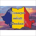 MAGNET FRIGIDER Dumnezeu iubeste Romania!