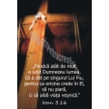 Stickere crestine Ioan 3.16  Fiindcă atât de mult a iubit Dumnezeu lumea...