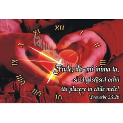 Stickere  Fiule, da-mi inima ta si sa gaseasca placere ochii tai în caile Mele.
